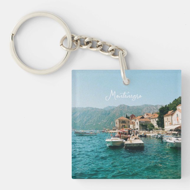 Kuststaden Perast, Montenegro (Framsidan)