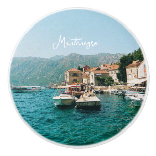 Kuststaden Perast, Montenegro Knopp