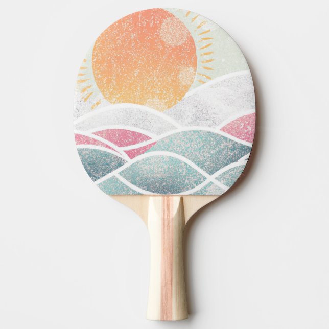 Kustströ/strö/sol Pingisracket (Framsidan)
