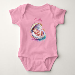 Kusttjejens Babyshower Personlig T Shirt