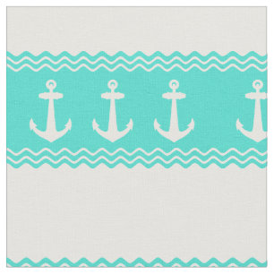 Kustturkos Rand Anchor Nautical Tyg