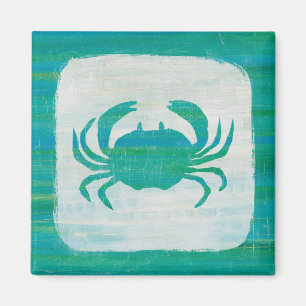 Kustvatten Aqua Crab Magnet