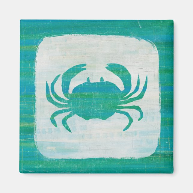 Kustvatten | Aqua Crab Magnet (Framsidan)
