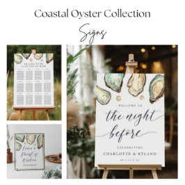 Kustvattenfärgen Oyster och Pearl Mönster Presentpapper