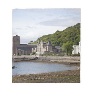 Kustvy med historiska byggnader, Oban, Anteckningsblock