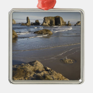 Kustvyer, Bandon, Oregon Julgransprydnad Metall