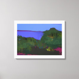 Kustvymålning Canvastryck