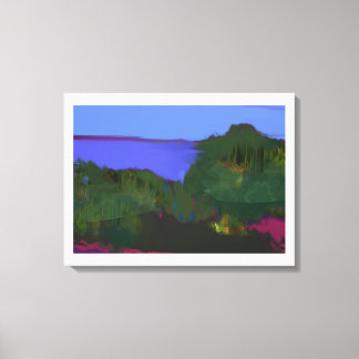 Kustvymålning Canvastryck