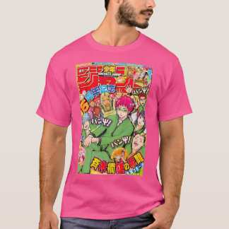 Kusuo Saiki K Retro Magazine Cover T Shirt