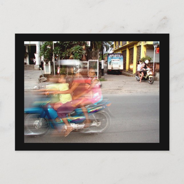 Kuta Bali, Indonesien Vykort (Framsida)