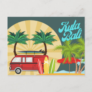 Kuta, Bali-vykort Vykort