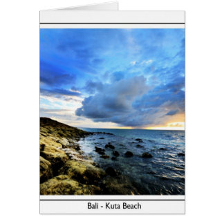 Kuta i stormen hälsningskort