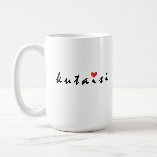 Kutaisi Georgia Kaffemugg (Vänster)