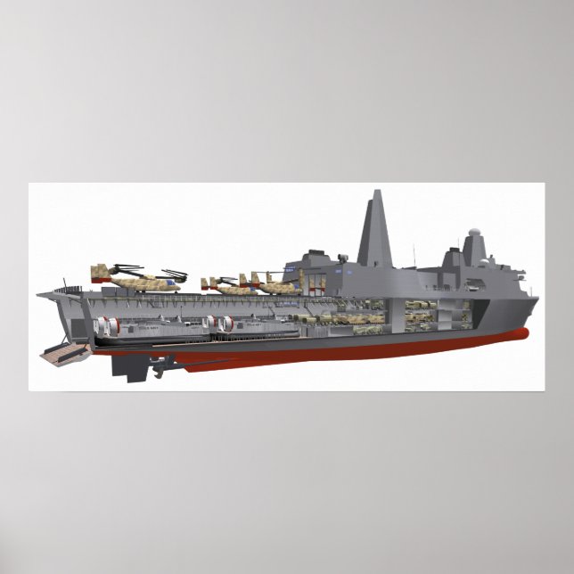 Kutaway-illustration Poster (Framsidan)