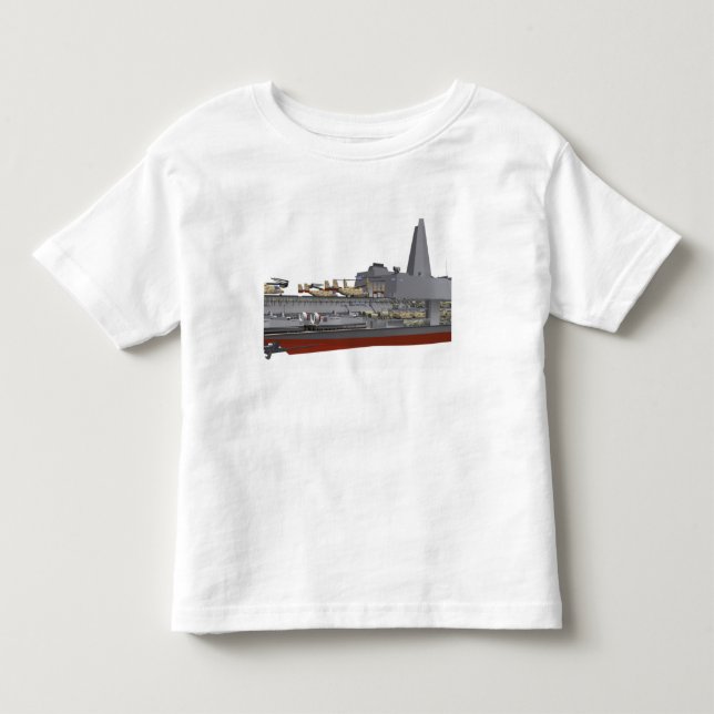 Kutaway-illustration T-shirt (Framsida)