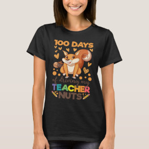Kute 100 dagars körning av min lärare Nöt-ekorre T Shirt