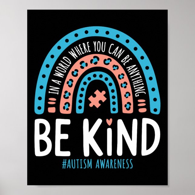 Kute Autism - medvetenhet Poster (Framsidan)