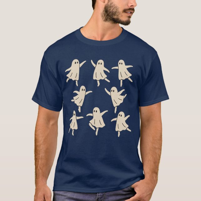 Kute Ballet Ghost T Shirt (Framsida)