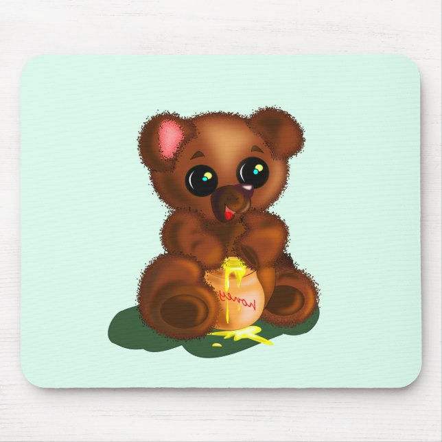 Kute Bear Mouse Pad Musmatta (Framsidan)