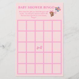 Kute Björn och ballonger Behållare för spädbarn