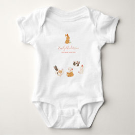 Kute Bunny-kanin från födelsedagsbabyskor T Shirt