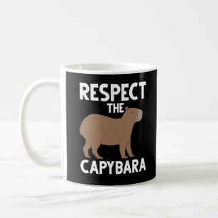 Kute Capybara Älskare, djurmedvetenhet Kaffemugg
