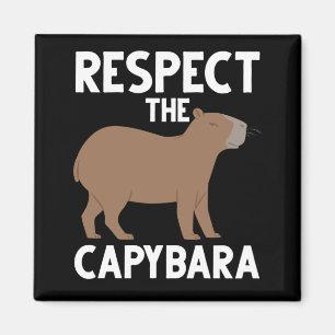 Kute Capybara Älskare (djurmedvetenhet) Magnet