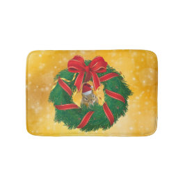 Kute Chipmunk-julfransfrand Badrumsmatta