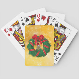 Kute Chipmunk-julfransfrand Spelkort