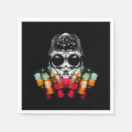 Kute Fall Spider med avdroppshatt Pappersservett