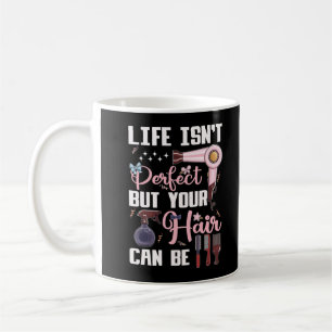 Kute Hair Stylist Motivation Hairdresser Kaffemugg