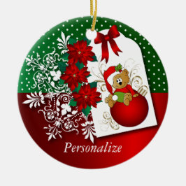 Kute Helgdag julklapp Julgransprydnad Keramik