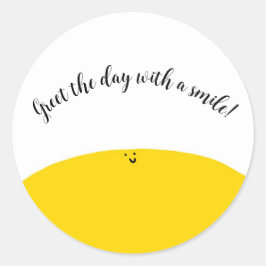 Kute inspirerande etikett