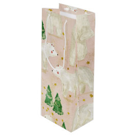 Kute Jul-Polarna Bears i Evergreen Forest