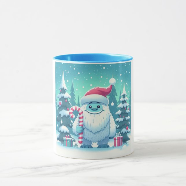 Kute jul/vinteryeti mugg (Center)
