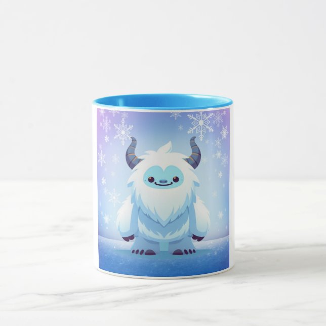 Kute jul/vinteryeti mugg (Center)