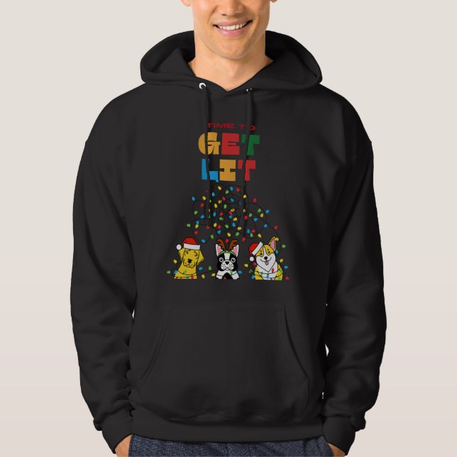 Kute Julapparat Hoodie (Framsida)