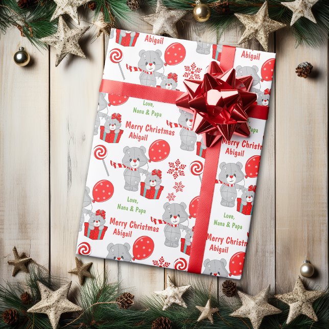 Kute julburar Kids Presentpapper (Skapare uppladdad)