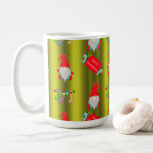 Kute Julgryn på Grönten Kaffemugg