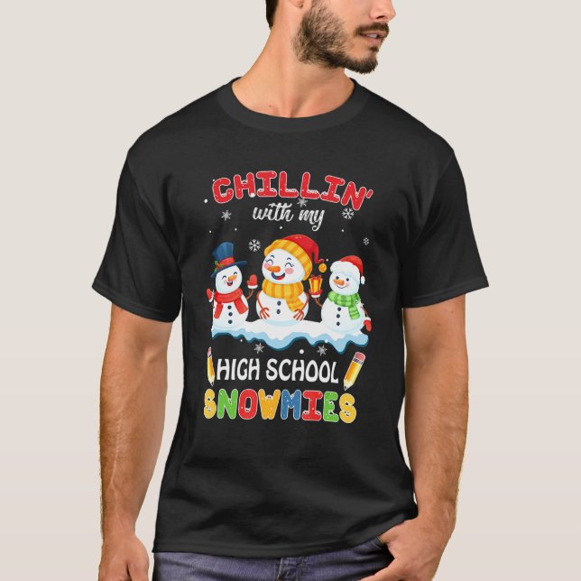 Kute julklapp med min gymnasiesoppa t shirt (Framsida)