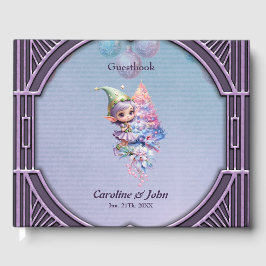 Kute Jullef i ömtålig lila färg Gästböcker