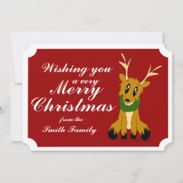 Kute Julren - jullkort Julkort