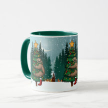 Kute Julslott Mugg