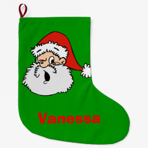 Kute Jultomten Kids-julklapp Stor Julstrumpa