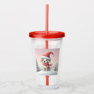 Kute Julvalp i tomhatt Take Away Mugg