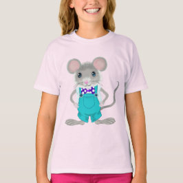 Kute och elegant liten mus t shirt