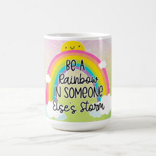 Kute och färgstark inspiration kaffemugg