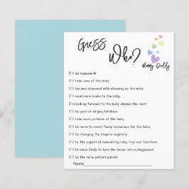 Kute och färgstarka hjärtan Babyskor Gissa vem som