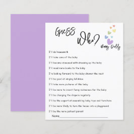 Kute och färgstarka hjärtan Babyskor Gissa vem som