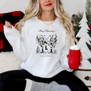 Kute, roliga muskler, personlig jul t shirt
